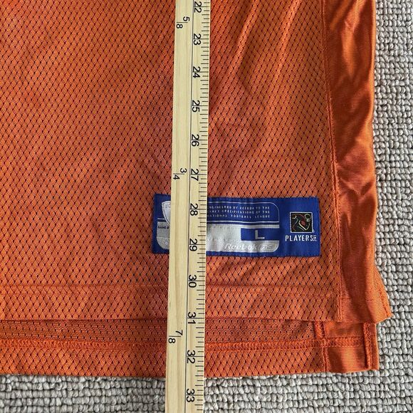 Vintage Cleveland Brown Kellen Winslow Jersey Men’s Large Reebok NFL Orange Y2K - Picture 9 of 12